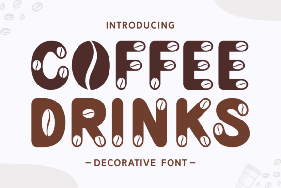 Coffee Drinks: A Font with the Soul of Your Favorite Cafe