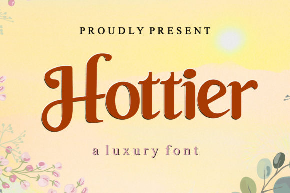 Discover Hottier: The Elegant Serif for Modern Projects