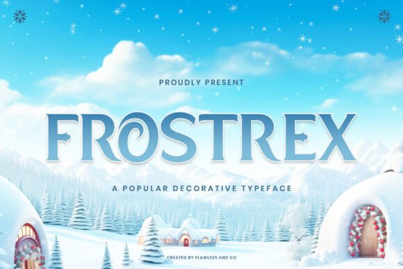 Frostrex: A Magical Display Font for Enchanting Designs