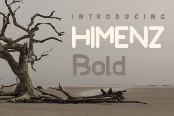 Himenz: A Modern Display Font for Creative Projects
