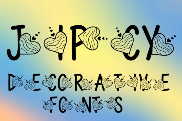 Jipcy: The Sweetheart Font for Your Creative Projects