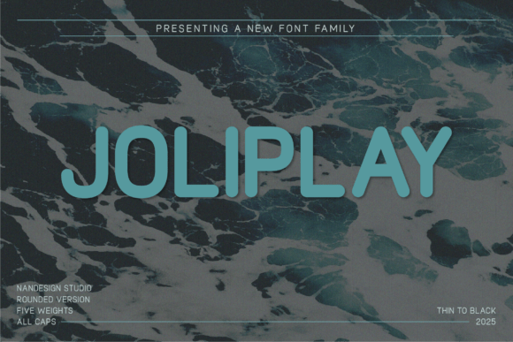 Joliplay Rounded: A Font Family for Friendly, Bold Branding