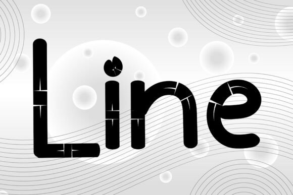 Line: The Elegant Font for Your Creative Projects