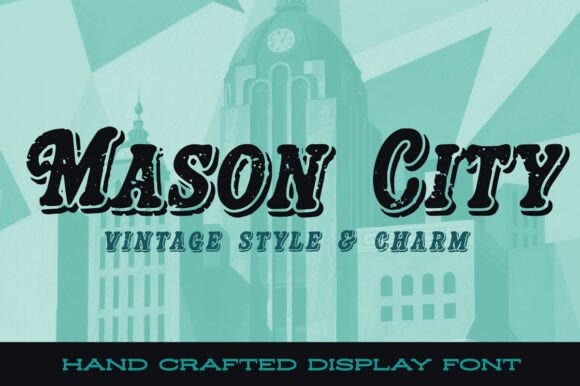 Mason City: The Vintage Serif with Modern Appeal