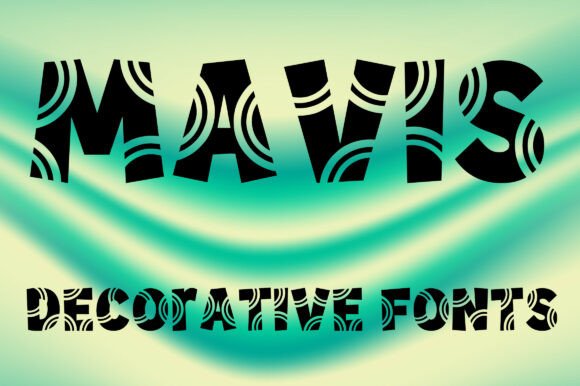 Mavis: A Playful Retro Font for Modern Projects