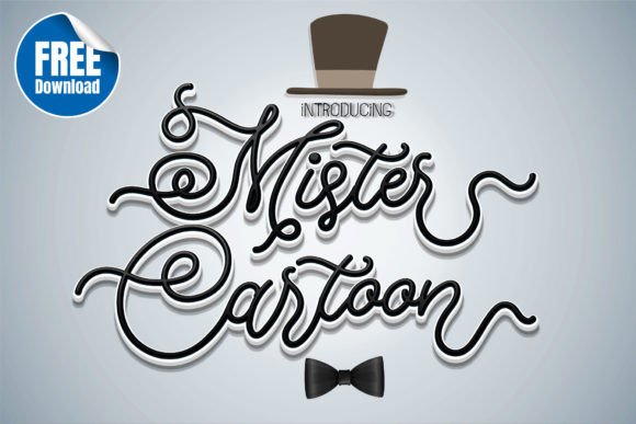 Mister Cartoon: The Handwritten Font for Modern Branding