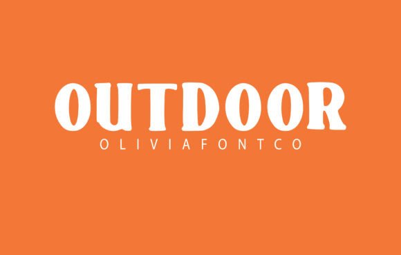 Outdoor: A Playful Display Font for Bold Adventures