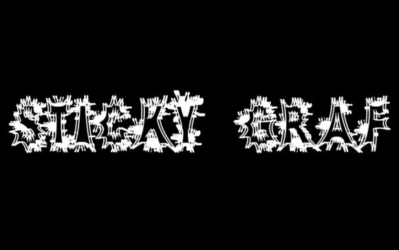 Sticky Graf: Your Go-To Font for Bold, Urban-Style Design