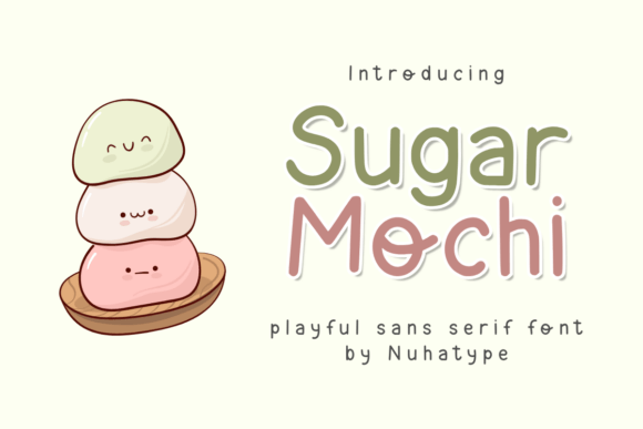 Sugar Mochi: The Minimalist Sans Serif for Modern Crafts
