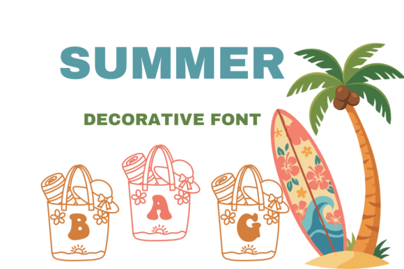 Summer Bag: The Creative Font for a Laid-Back Vibe
