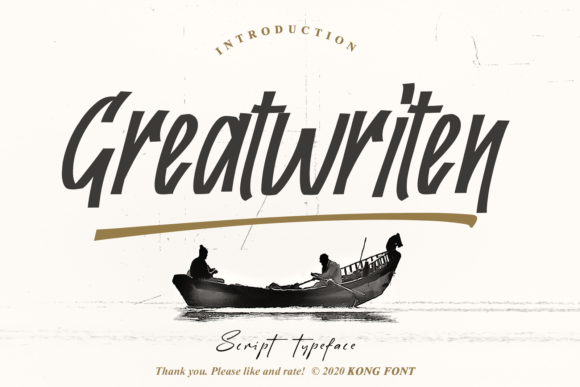 Why Greatwriten is the Playful Font Your Designs Need