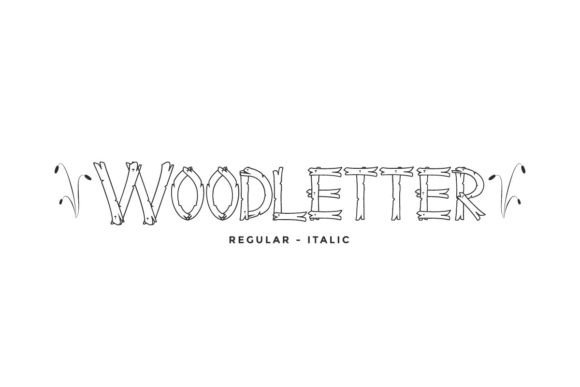 Wood Letter: A Wood Display Font for Timeless Character